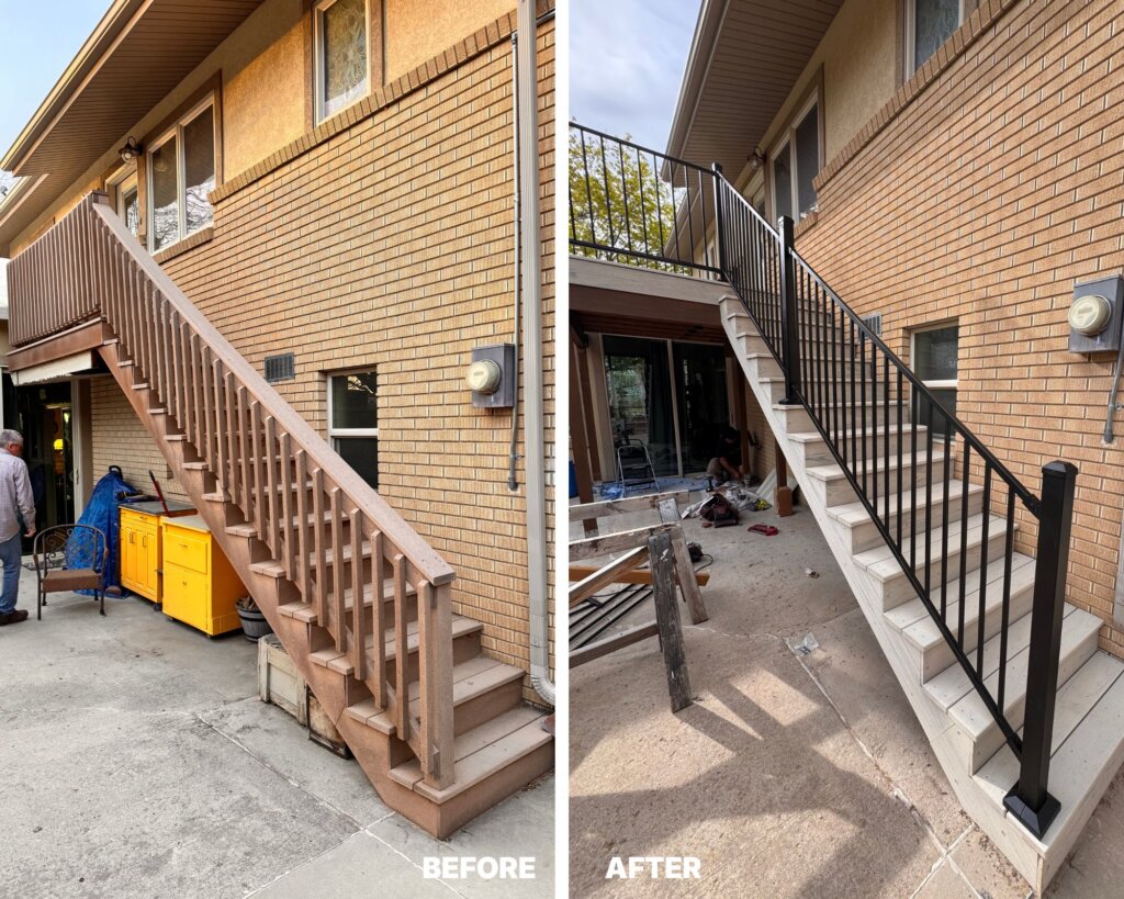 Utah County Deck Builder Before And After Deck Remodel Expansion Salem Ut Remodelaholic