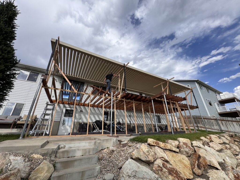 Utah County Deck Builder Large Deck Remodel With Trex Orem Ut Remodelaholic